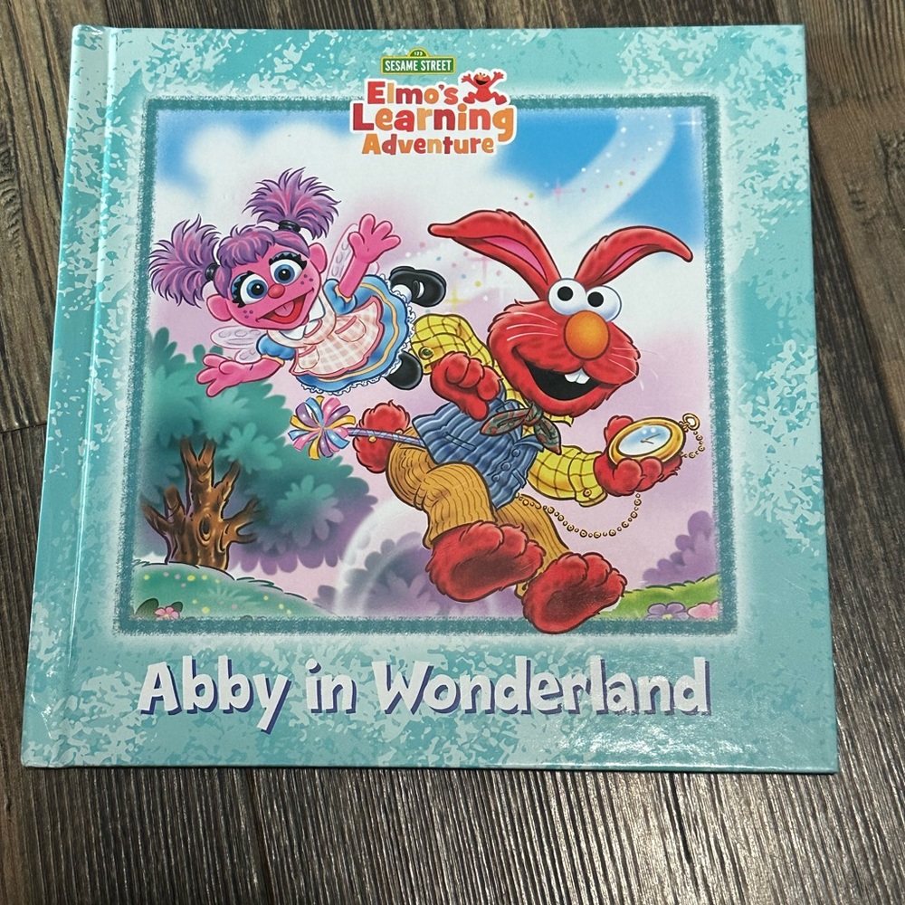 Abby in Wonderland Sesame Street book Elmo's learning adventure